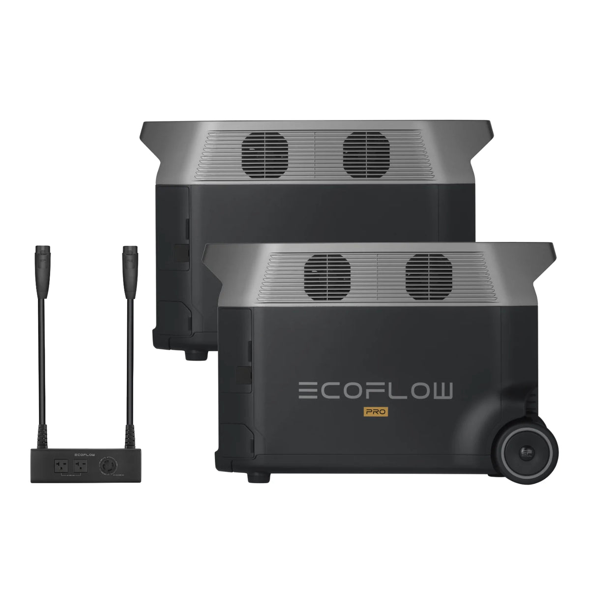 EcoFlow DELTA Pro (x2) + Double Voltage Hub – LockTech & Gear