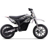 MotoTec 36v 790w Demon Electric Dirt Bike White