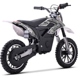 MotoTec 36v 790w Demon Electric Dirt Bike White