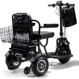 MotoTec Folding Mobility Electric Trike 48v 1000w Dual Motor Lithium