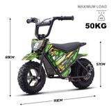 MotoTec 24v 250w (HP120E) Electric Powered Mini Bike