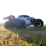 1/8 Scale Brushless Monster Truck - Includes: 2.4Ghz Radio, Ready to Run, Battery and Charger Not Included.