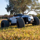 1/8 Scale Brushless Monster Truck - Includes: 2.4Ghz Radio, Ready to Run, Battery and Charger Not Included.