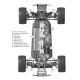 Redcat Blackout XTE RC Truck - 1:10 Brushed Electric Monster Truck