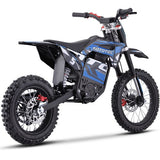MotoTec 60v 2000w Pro Electric Dirt Bike Lithium...BLUE