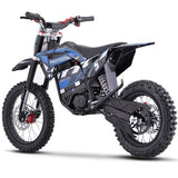 MotoTec 60v 2000w Pro Electric Dirt Bike Lithium...BLUE