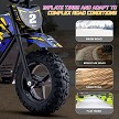MotoTec 24v 250w (HP120E) Electric Powered Mini Bike...BLUE