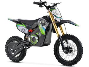 MotoTec 36v Pro Electric Dirt Bike 1000w Lithium Green