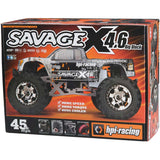 HPI Savage X 4.6 Big Block RTR 1/8 Scale 4x4 Nitro Powered Monster Truck w/ 2.4GHz Radio System HPI109083