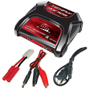 REDCAT RACING® Hexfly HX-705 is our fastest Nimh / Nicd battery charger RC