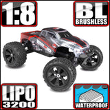 REDCAT RACING® TERREMOTO V2 1/8 SCALE BRUSHLESS ELECTRIC MONSTER TRUCK RC